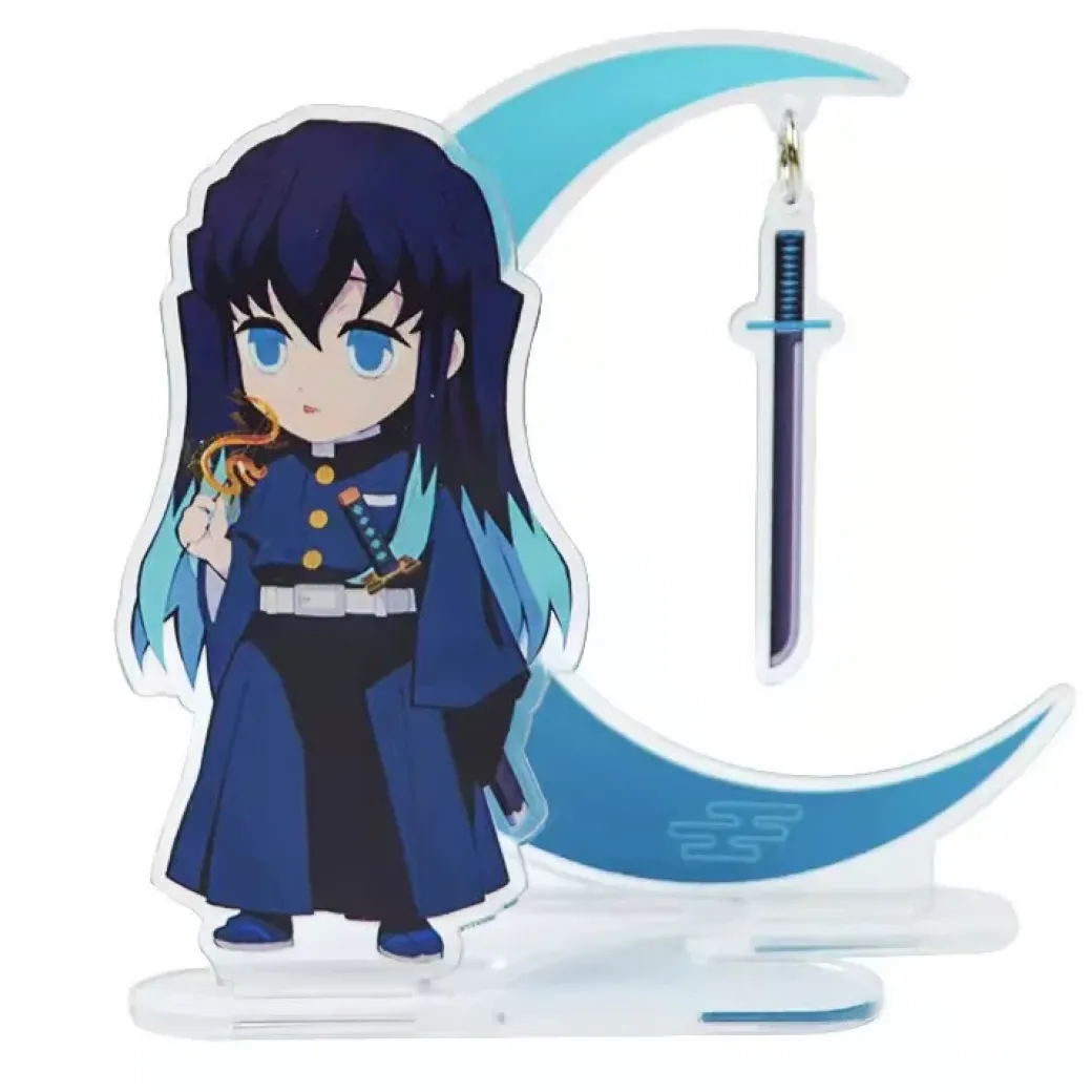 Chibi Ver. Characters of Demon Slayer Series Acrylic Stand Display - Free Shipping - Demon Slayer: Kimetsu no Yaiba
