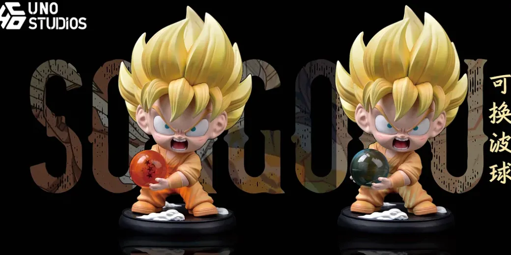 Chibi Ver. Childhood Son Goku - Dragon Ball Resin Statue - UNO Studio