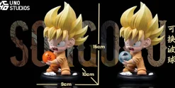 Chibi Ver. Childhood Son Goku - Dragon Ball Resin Statue - UNO Studio