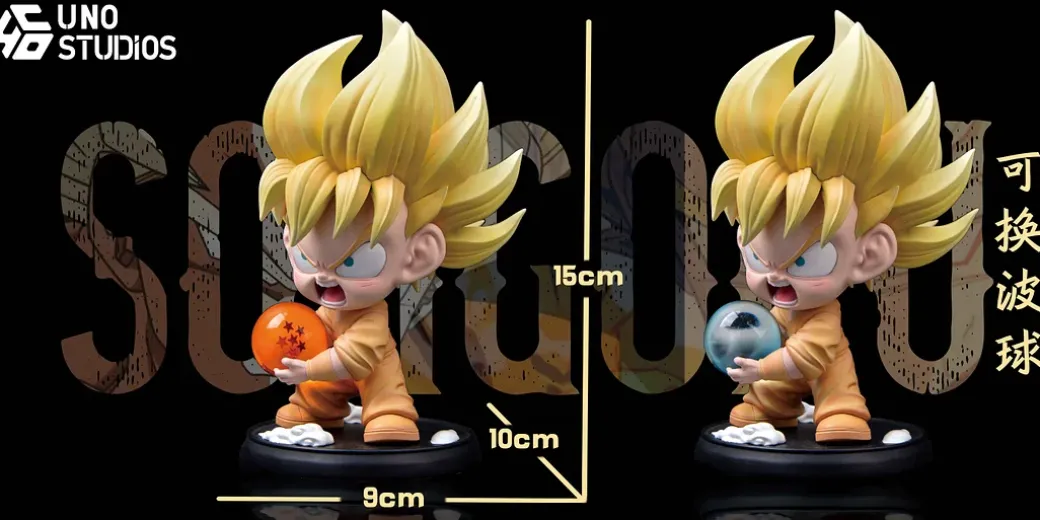 Chibi Ver. Childhood Son Goku - Dragon Ball Resin Statue - UNO Studio