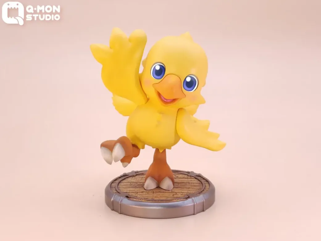 Chibi Ver. Chocobo - Final Fantasy Resin Statue - Q-MON Studio