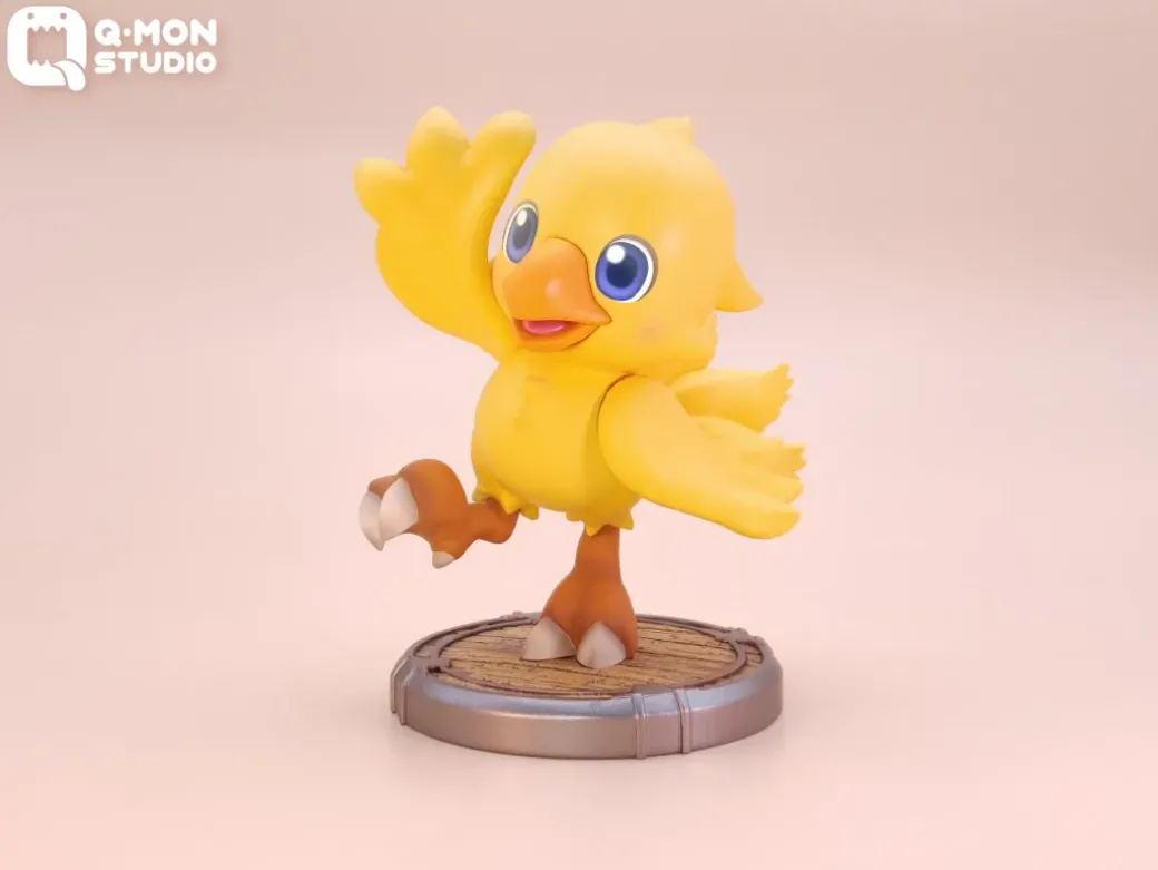 Chibi Ver. Chocobo - Final Fantasy Resin Statue - Q-MON Studio