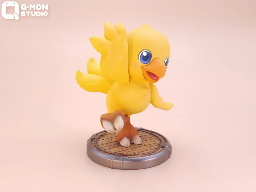 Chibi Ver. Chocobo - Final Fantasy Resin Statue - Q-MON Studio