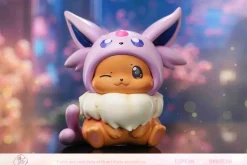 Chibi Ver. Espeon & Umbreon Cosplay Eevee - Pokemon Resin Statue - Come On Studio