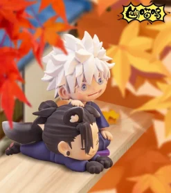 Chibi Ver. Kimono Satoru Gojo & Suguru Geto - Jujutsu Kaisen Resin Statue - MiaoWu Studio