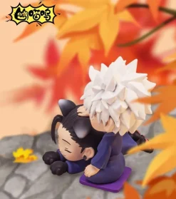 Chibi Ver. Kimono Satoru Gojo & Suguru Geto - Jujutsu Kaisen Resin Statue - MiaoWu Studio