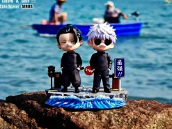 Chibi Ver. Scene Series Satoru Gojo & Suguru Geto 3.0 - Jujutsu Kaisen Resin Statue - Real Creation Studio