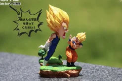 Chibi Ver. Scene Son Goku & Vegeta - Dragon Ball Resin Statue - Real Creation Studio