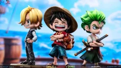 Chibi Ver. Three Top Fighters - ONE PIECE Statue - Big Feeler Studio