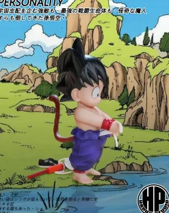 Childhood 02 Fishing Little Son Goku - Dragon Ball Statue - Happy Studio