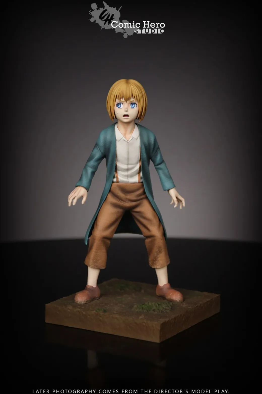 Childhood Armin Arlert - Attack On Titan Resin Statue - Comic Hero Studio