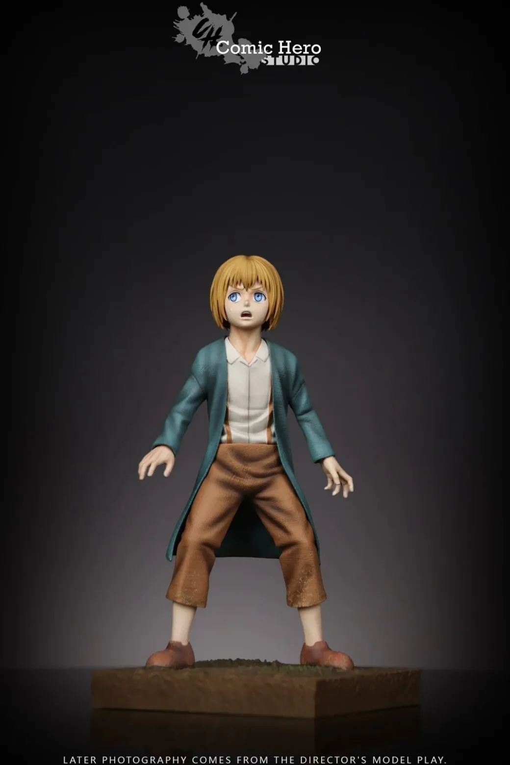 Childhood Armin Arlert - Attack On Titan Resin Statue - Comic Hero Studio