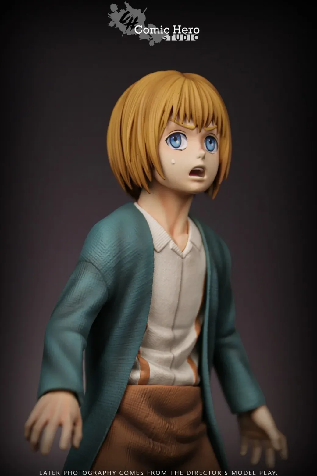 Childhood Armin Arlert - Attack On Titan Resin Statue - Comic Hero Studio