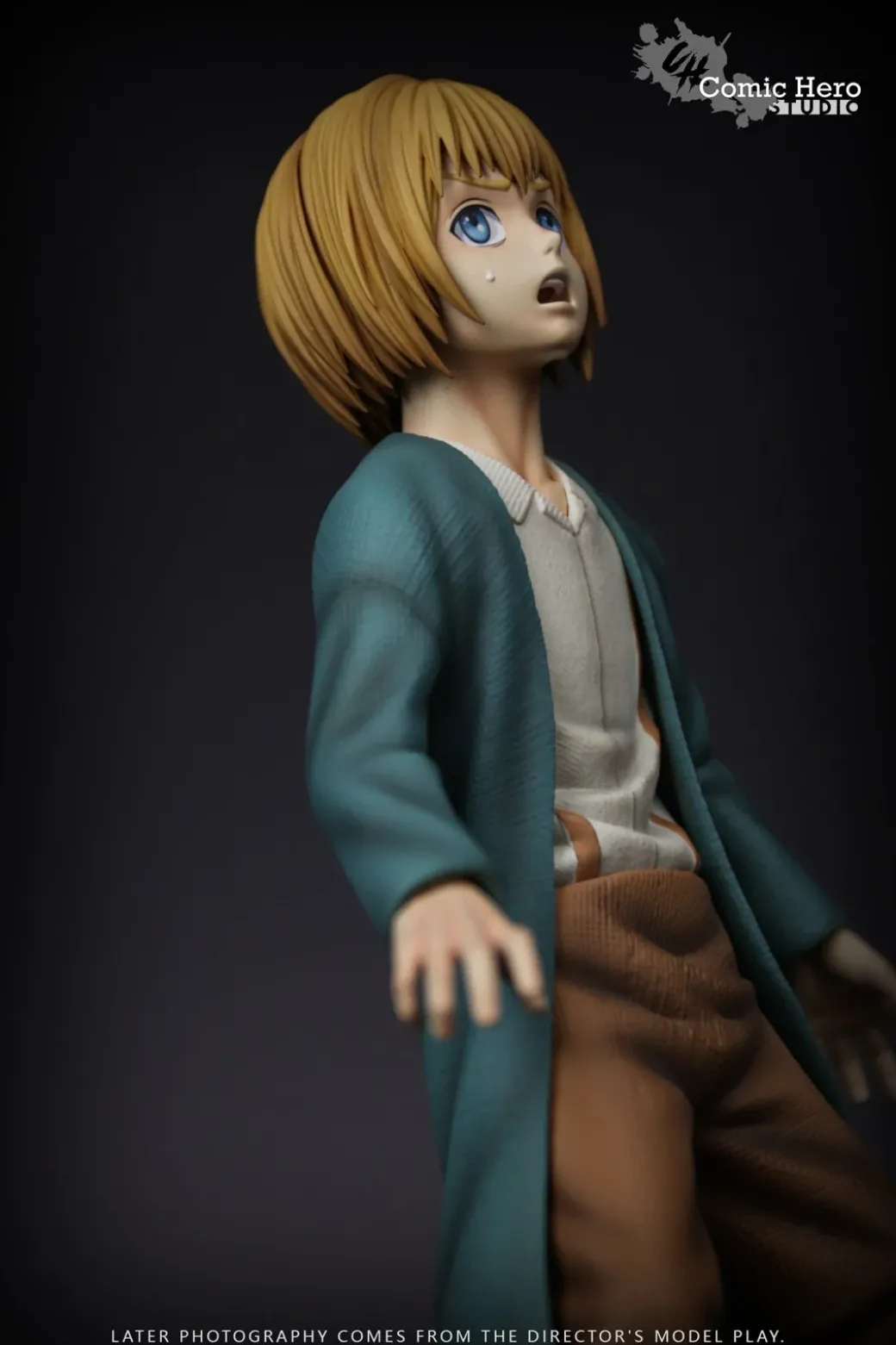 Childhood Armin Arlert - Attack On Titan Resin Statue - Comic Hero Studio