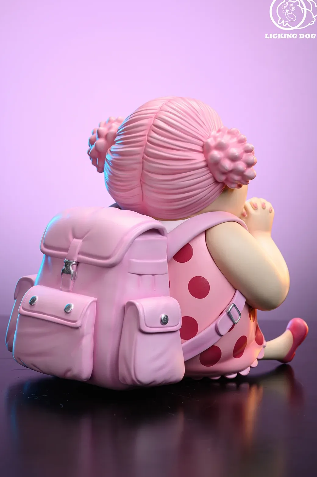 Childhood Big Mom Charlotte Linlin - ONE PIECE Resin Statue - LICKING DOG Studio