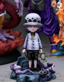 Childhood Buggy & Trafalgar D. Water Law & Marshall D. Teach - ONE PIECE Resin Statue - Dx Studio
