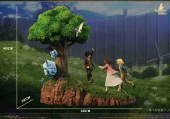 Childhood Friends Running to Tree on Hill - Attack On Titan Resin Statue - Freedom Studio