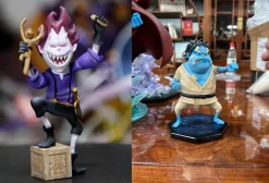 Childhood Gecko Moria & Jinbe - ONE PIECE Resin Statue - XinShiJi Studio
