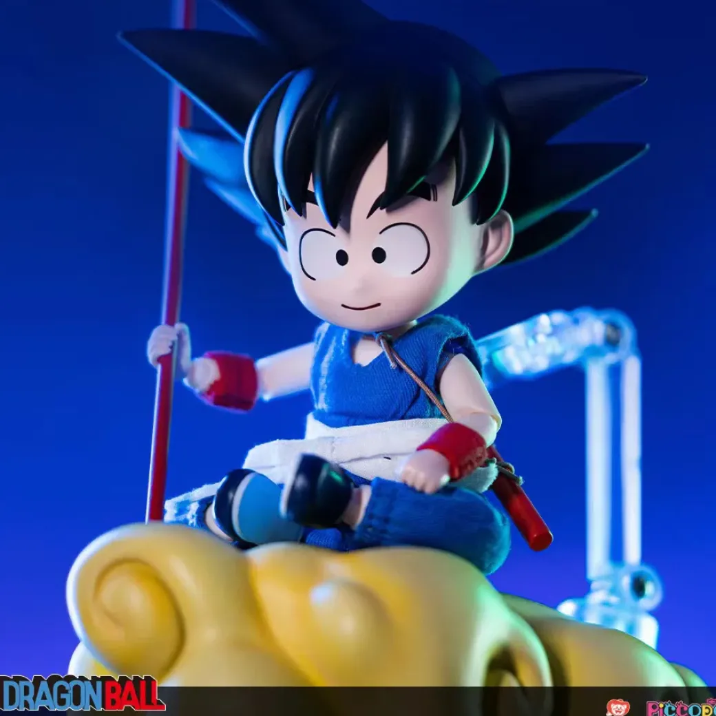 Childhood Little Son Goku - Dragon Ball Statue - Piccodo Action Doll