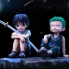Childhood Roronoa Zoro & Shimotsuki Kuina - ONE PIECE Resin Statue - GG-Studios