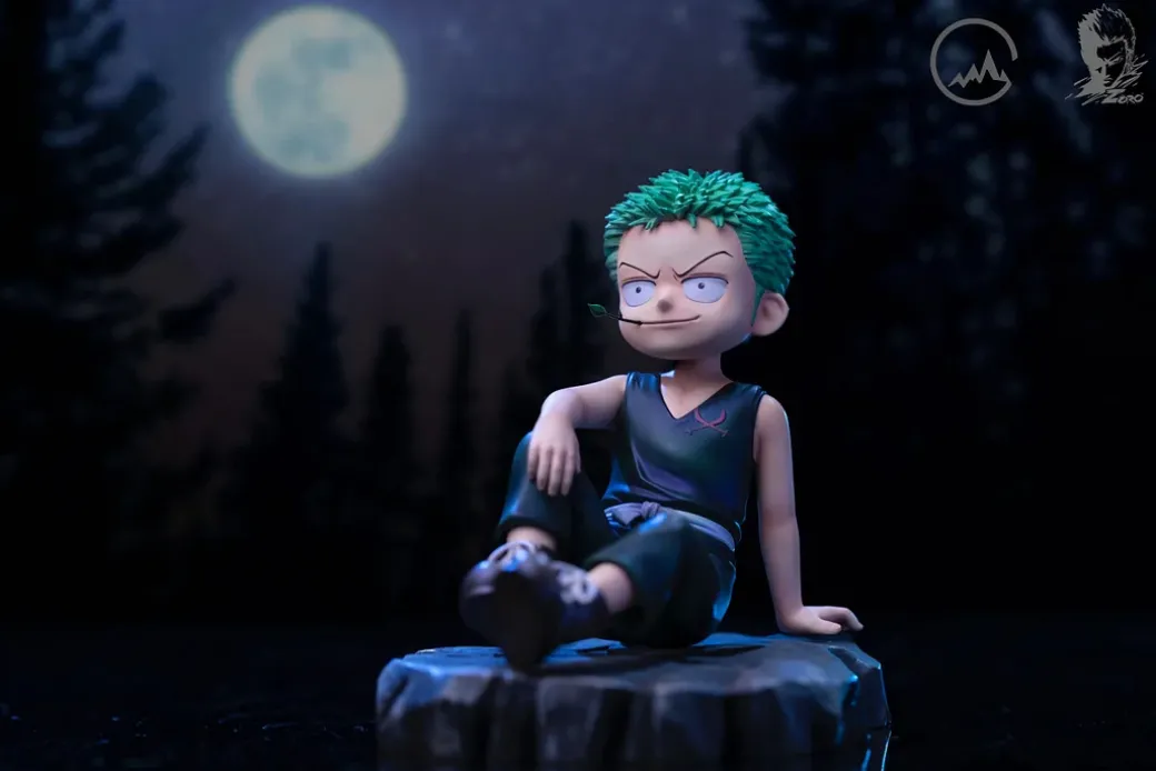 Childhood Roronoa Zoro & Shimotsuki Kuina - ONE PIECE Resin Statue - GG-Studios