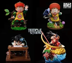 Childhood Series 004 Kame House Little Son Goku - Dragon Ball Resin Statue - Temple Studios