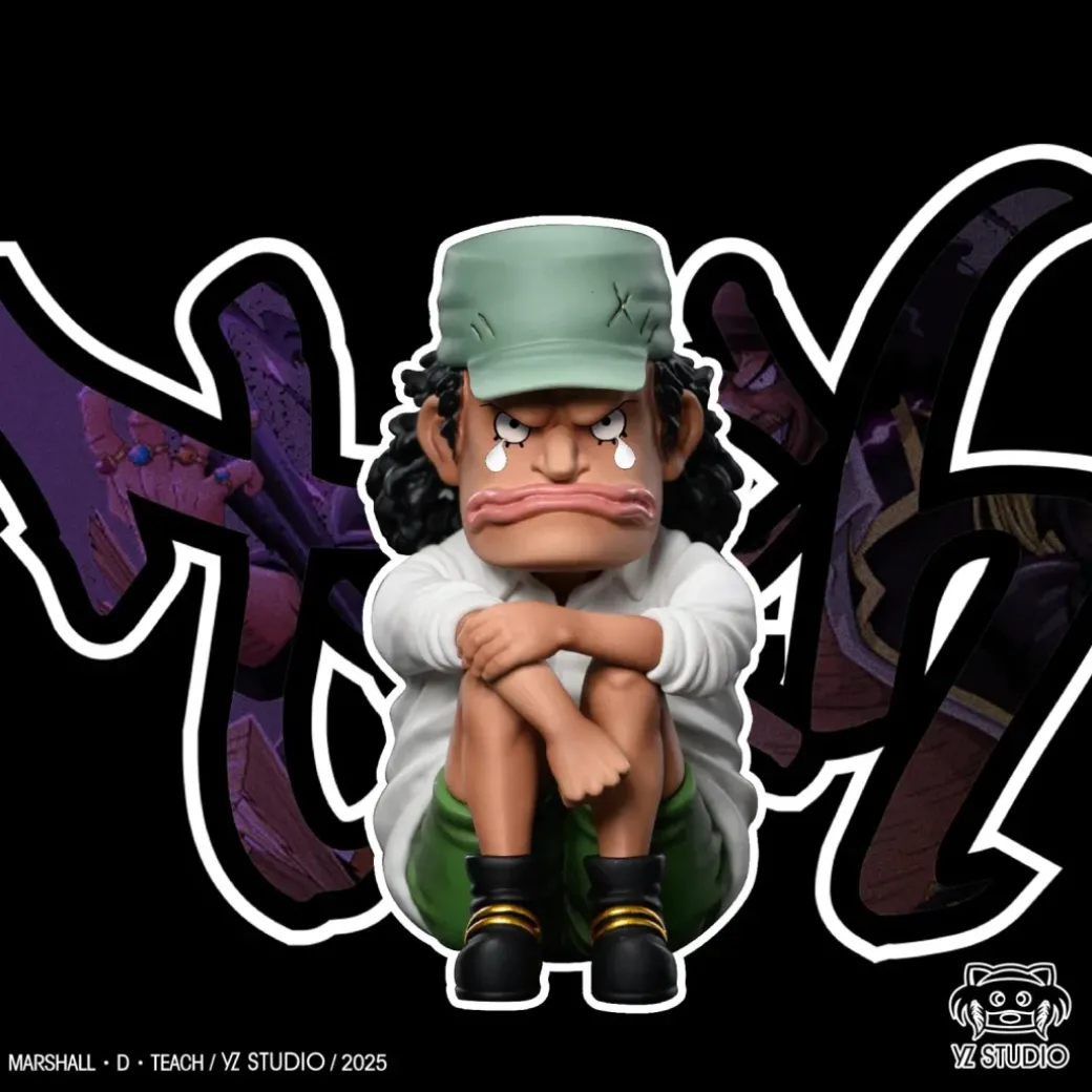 Childhood Series 008 Marshall D. Teach - ONE PIECE Statue - YZ Studios