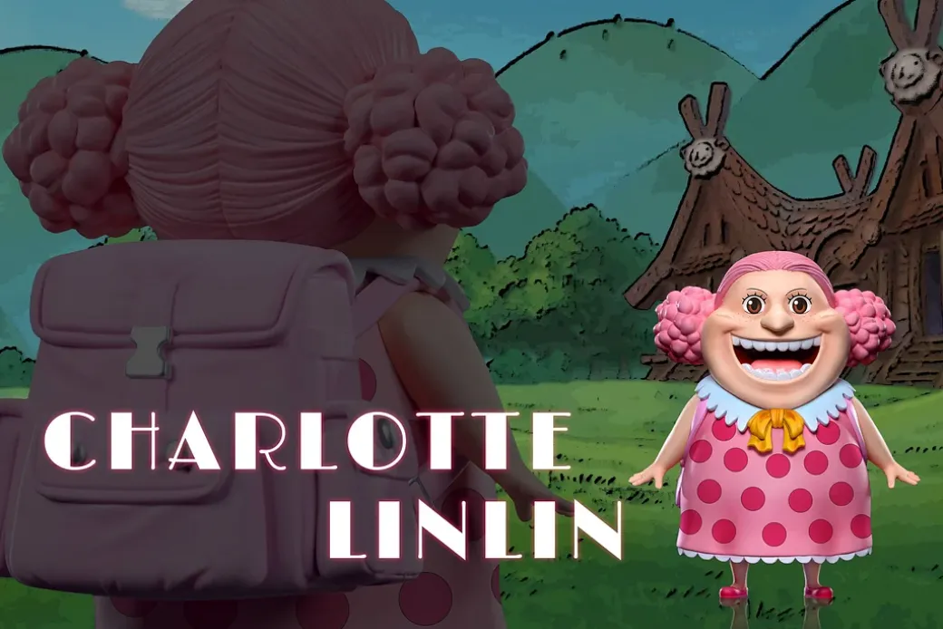 Childhood Ver. Big Mom Charlotte Linlin & Holy Mother Carmel - ONE PIECE Resin Statue - A Plus Studios