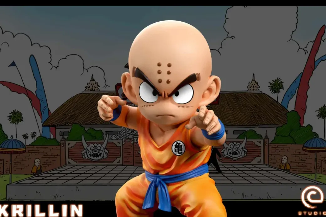 Childhood World Martial Arts Tournament Krillin - Dragon Ball Statue - C-Studios