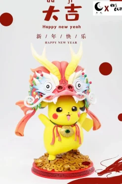 Chinese New Year Special Ver. Pikachu - Pokemon Resin Statue - Big Cute Studio