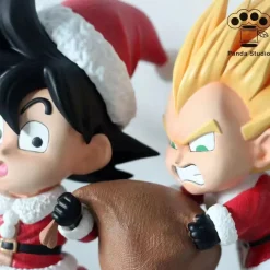 Christmas Brothers Son Goku & Vegeta - Dragon Ball Resin Statue - Panda Studio