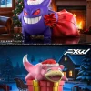 Christmas Gengar & Slowpoke - Pokemon Resin Statue - FXW Studio