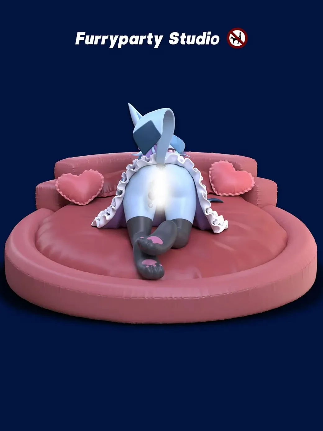 Climax Glaceon - Pokemon Resin Statue - FurryParty Studio