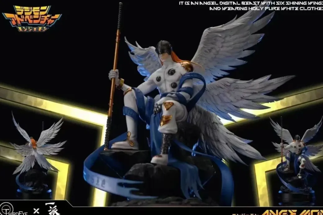 45CM Angemon - Digimon Resin Statue - Third Eye Studios