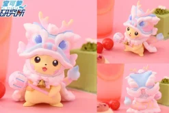 8CM Dragon Dance Cosplay Pikachu - Pokemon Resin Statue - PL Studios