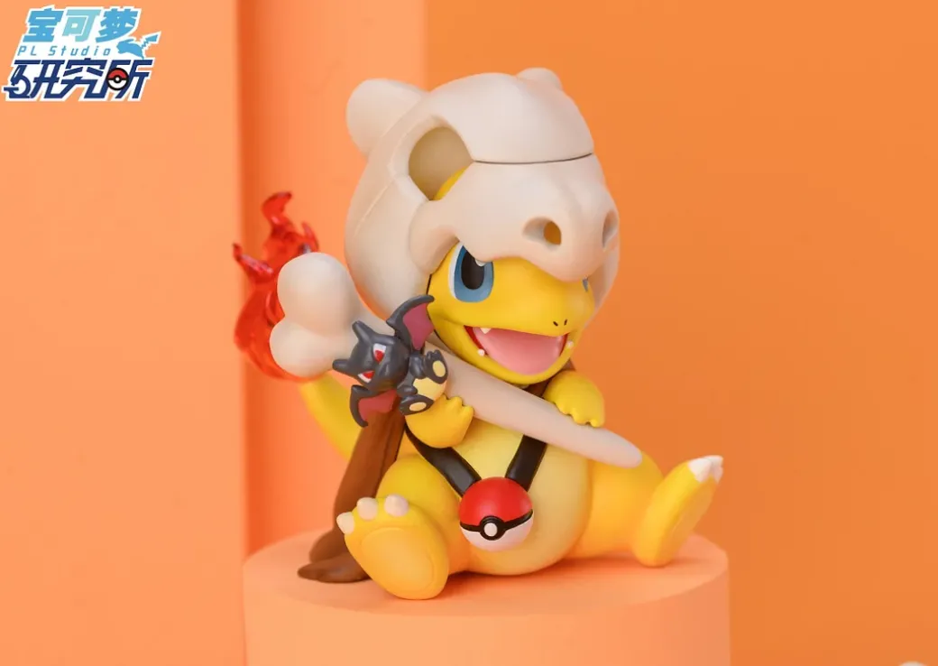 8CM Halloween Cubone Cosplay Charmander - Pokemon Resin Statue - PL Studios