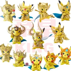 10CM Libra/ Cancer/ Sagittarius/ Aquarius Cosplay Pikachu - Pokemon Saint Seiya Resin Statue - KING Studios