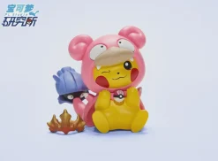 8CM Slowpoke Pikachu - Pokemon Resin Statue - PL Studios