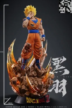 50CM Teleportation Son Goku - Dragon Ball Resin Statue - Black Wing Studios