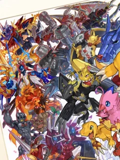 Collection of Digimon Decorative Painting - Digimon - Xingkong Studio