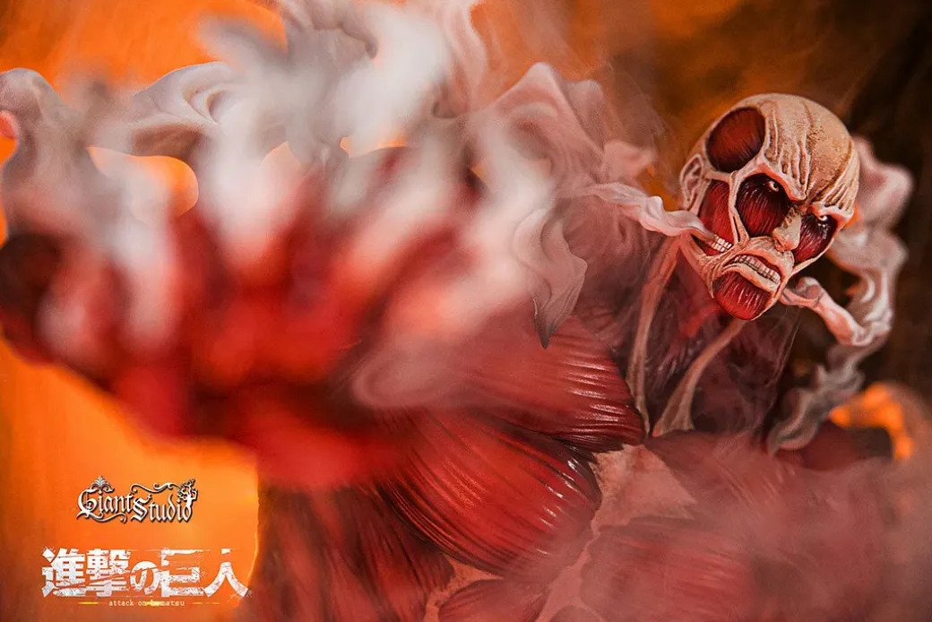 Colossal Titan with LED - Attack On Titan Resin Statue - Giant Studio