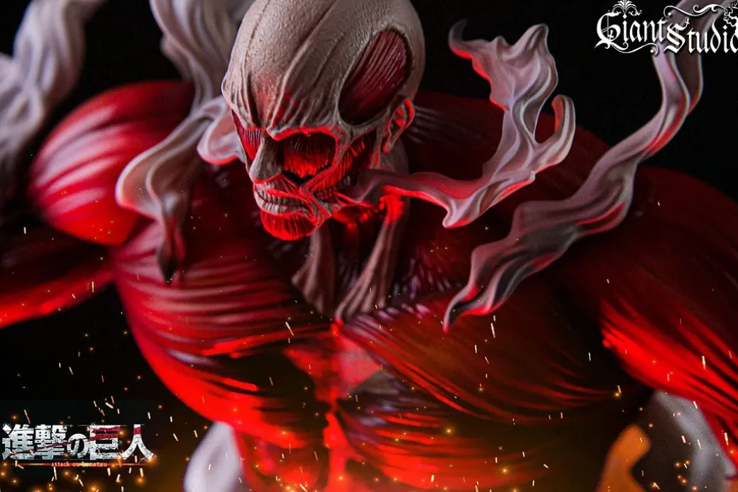 Colossal Titan with LED - Attack On Titan Resin Statue - Giant Studio