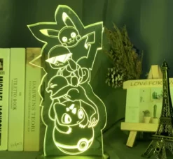 7-Colour LED Gradient Night Light Pokemon Series - Free Shipping - Pokemon