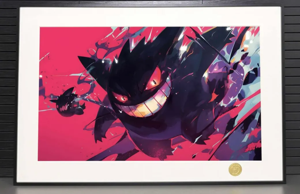 Colourful Ver. Gengar Decorative Painting - Pokemon - H-TWO Studio