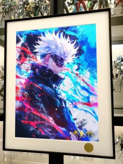 Colourful Ver. Satoru Gojo Decorative Painting - Jujutsu Kaisen - Xingkong Studio
