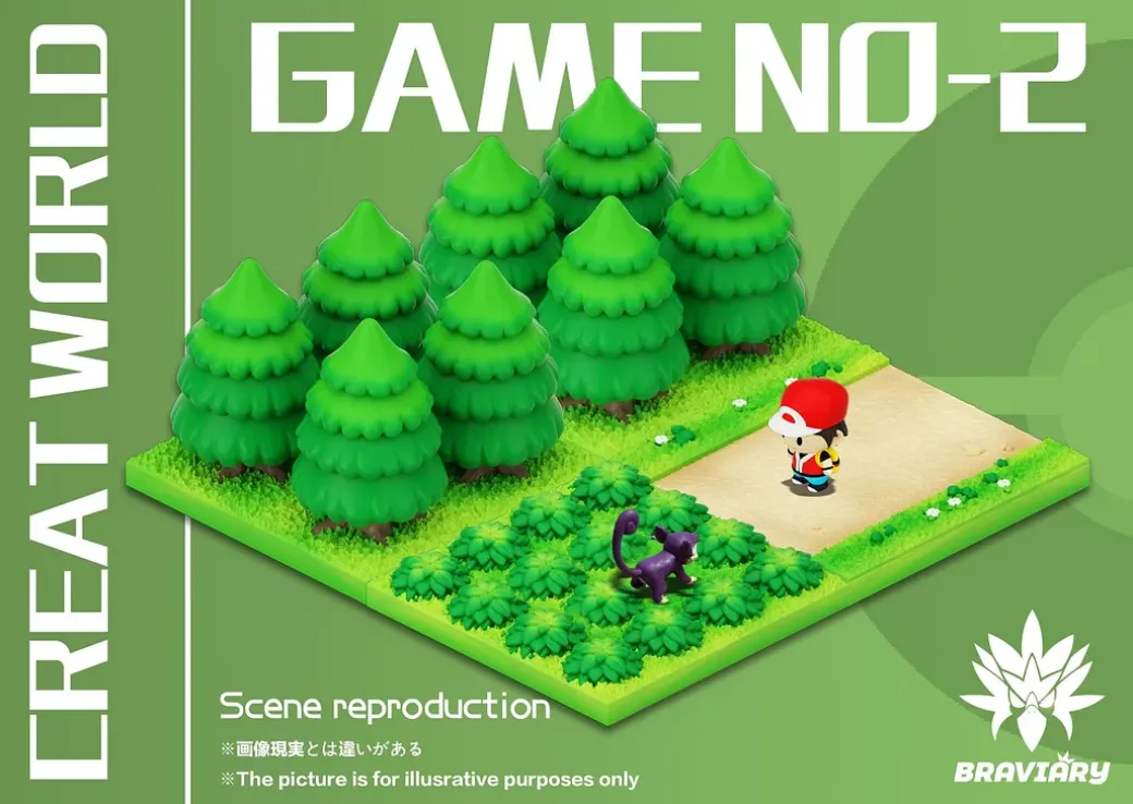 Console Series 002 Forest Scene - Pokemon Statue - Braviary Studio