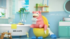 Constipate Slowpoke - Pokemon Statue - BBD-Studios