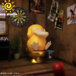 Constipated Psyduck & Unclogged Gengar - Pokemon Resin Statue - sun Studio
