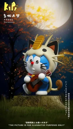 Cosplay Series 002 Doraemon Meowth -  Doraemon Pokemon Statue - Kipi Studio