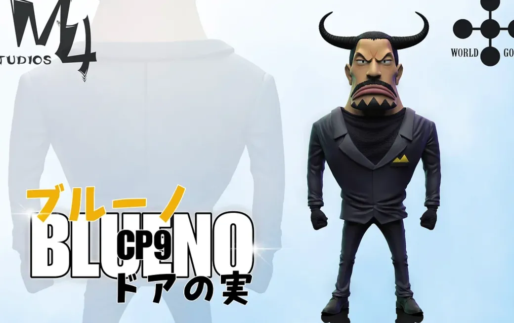 CP9 Blueno - ONE PIECE Resin Statue - M4 Studios